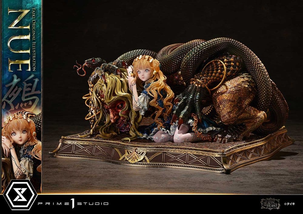 The Legend of Beauty and the Beast Estátua 1/5 Nue Art by Taiki Bonus Version 45 cm