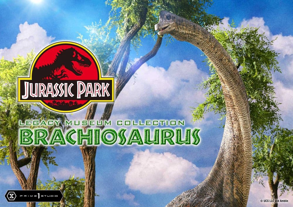 Jurassic Park (Film) Legacy Museum Collection Estatua 1/15 Brachiosaurus 128 cm