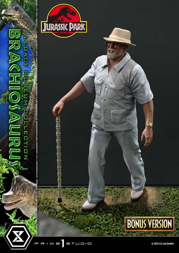 Jurassic Park (Film) Legacy Museum Collection Estatua 1/15 Brachiosaurus Bonus Version 128 cm