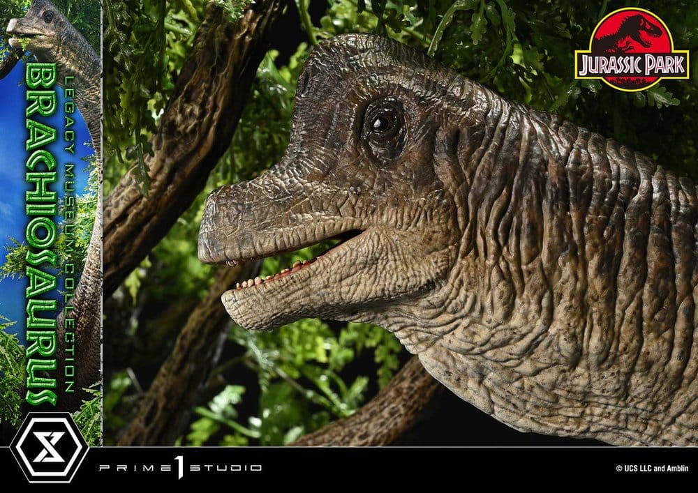 Jurassic Park (Film) Legacy Museum Collection Estatua 1/15 Brachiosaurus Bonus Version 128 cm