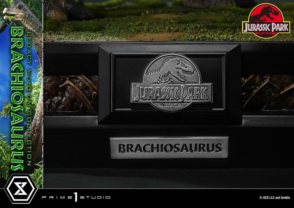 Jurassic Park (Film) Legacy Museum Collection Estatua 1/15 Brachiosaurus Bonus Version 128 cm