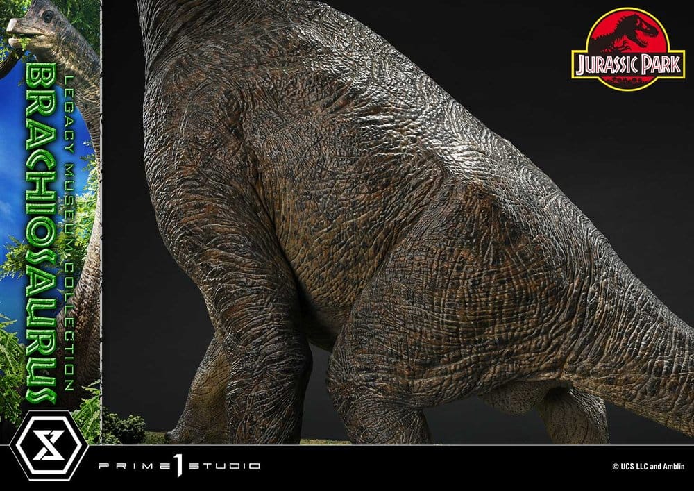 Jurassic Park (Film) Legacy Museum Collection Estatua 1/15 Brachiosaurus Bonus Version 128 cm