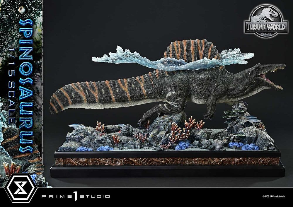 Jurassic World: el renacer (Película) Legacy Museum Collection Estatua 1/15 Spinosaurus 39 cm