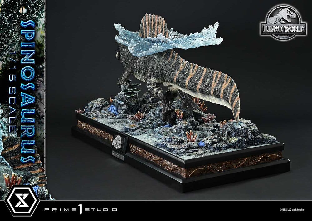 Jurassic World: el renacer (Película) Legacy Museum Collection Estatua 1/15 Spinosaurus 39 cm