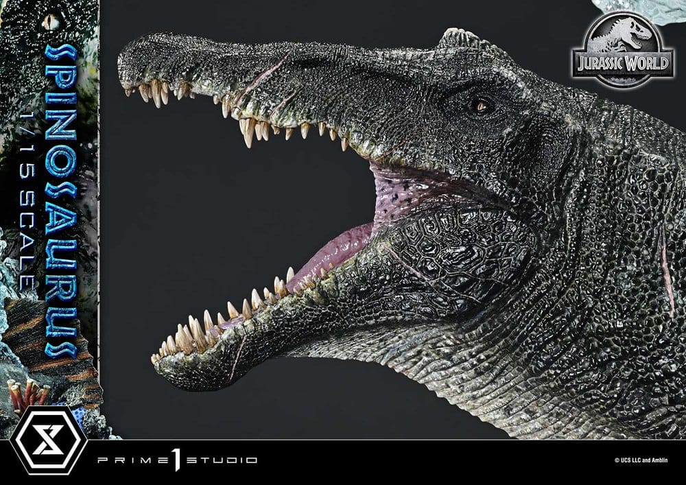 Jurassic World: el renacer (Película) Legacy Museum Collection Estatua 1/15 Spinosaurus 39 cm