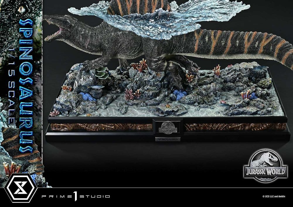 Jurassic World: el renacer (Película) Legacy Museum Collection Estatua 1/15 Spinosaurus 39 cm
