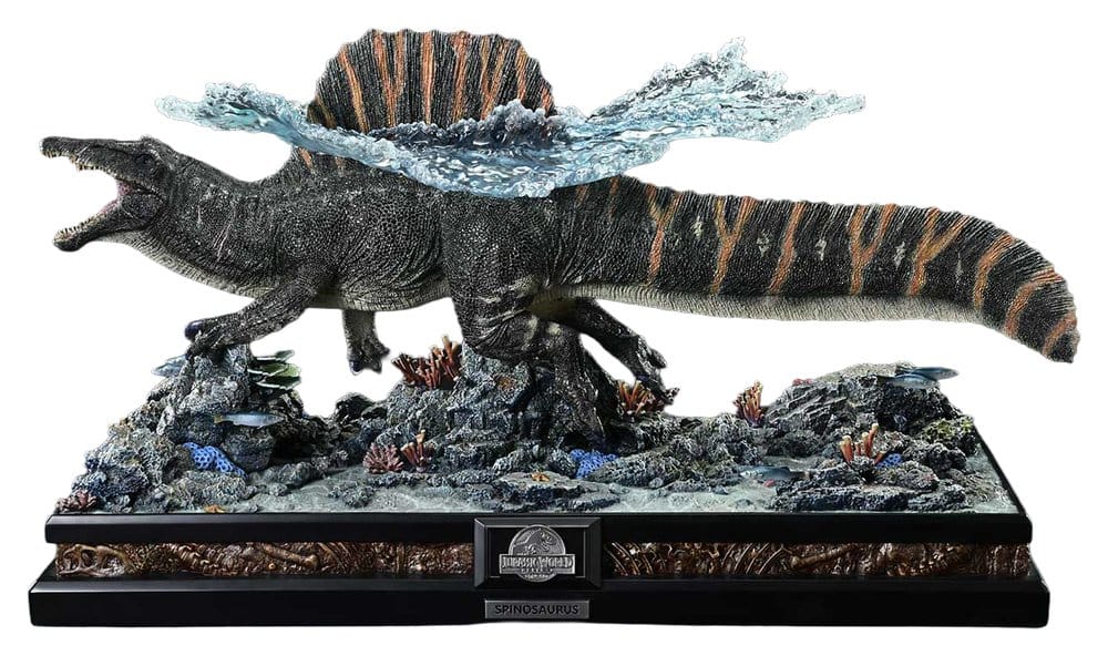 Jurassic World: el renacer (Película) Legacy Museum Collection Estatua 1/15 Spinosaurus Bonus Version 39 cm