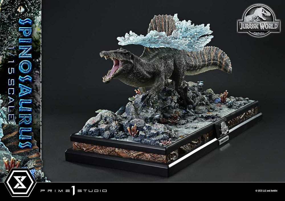 Jurassic World: el renacer (Película) Legacy Museum Collection Estatua 1/15 Spinosaurus Bonus Version 39 cm