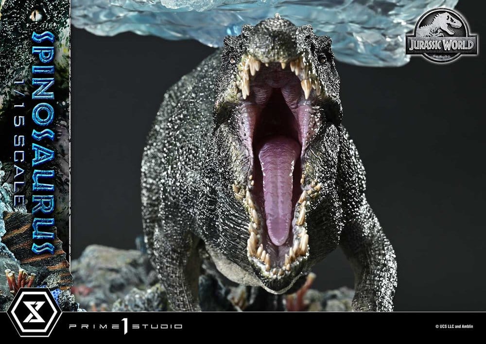 Jurassic World: el renacer (Película) Legacy Museum Collection Estatua 1/15 Spinosaurus Bonus Version 39 cm