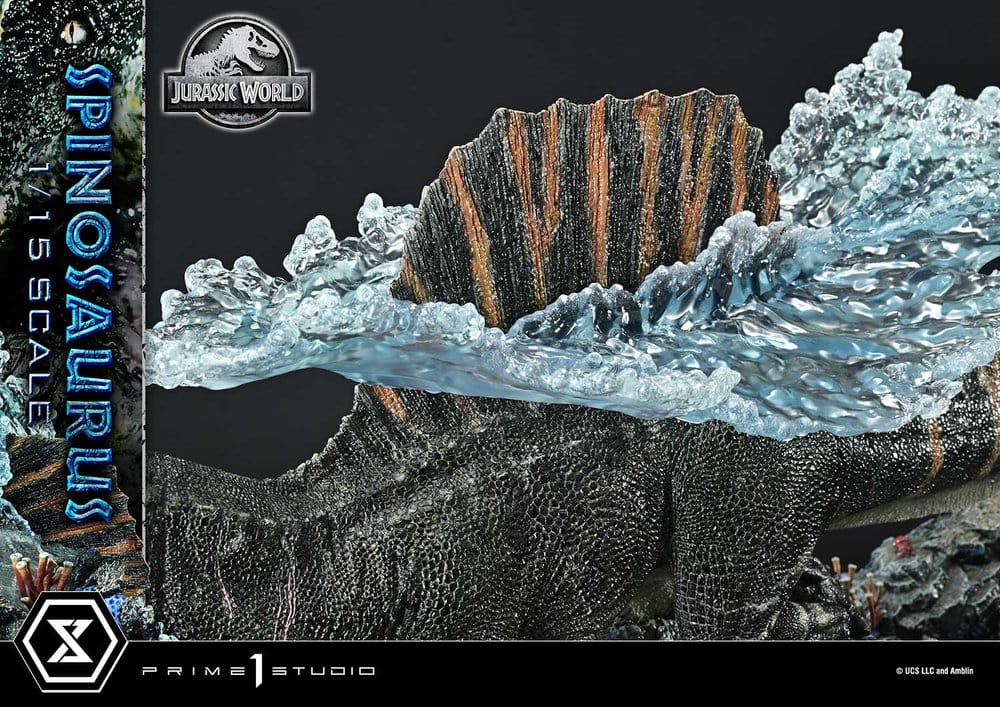 Jurassic World: el renacer (Película) Legacy Museum Collection Estatua 1/15 Spinosaurus Bonus Version 39 cm