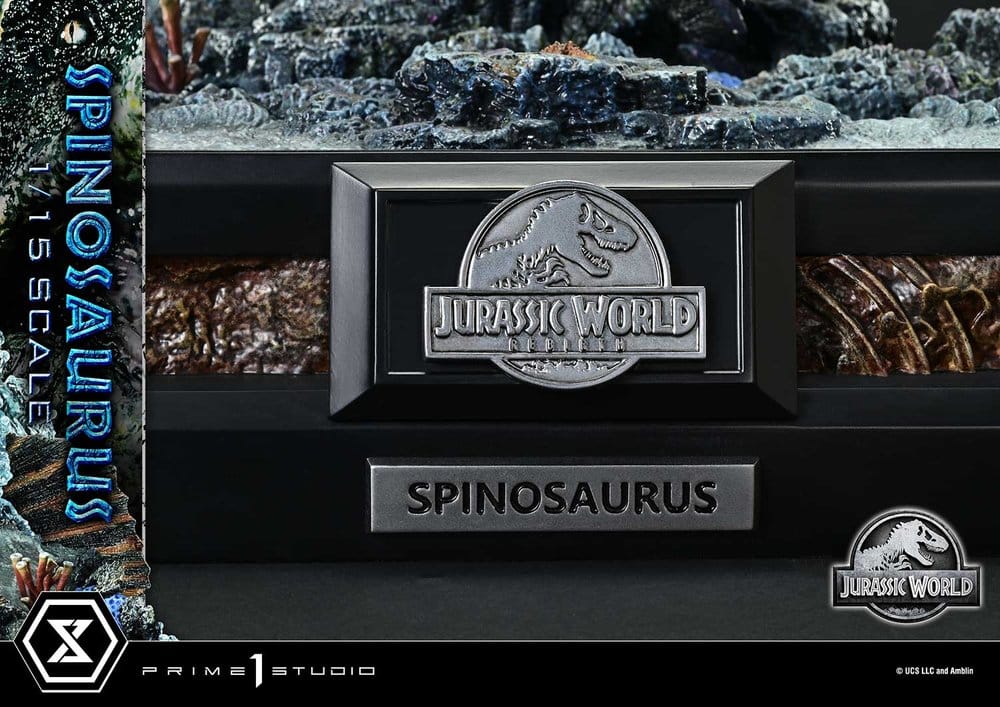 Jurassic World: el renacer (Película) Legacy Museum Collection Estatua 1/15 Spinosaurus Bonus Version 39 cm