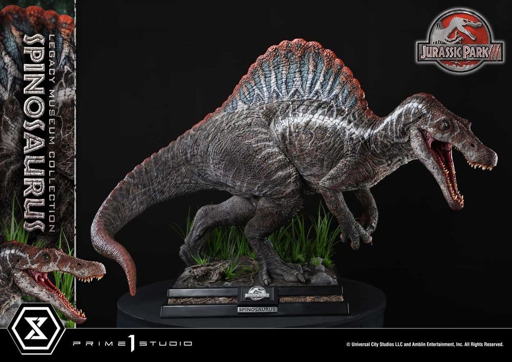 Jurassic Park Legacy Museum Collection Estatua 1/6 Spinosaurus 134 cm Frikytopia