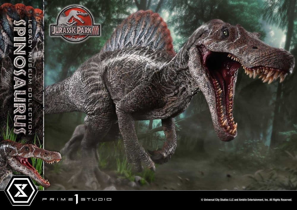 Jurassic Park Legacy Museum Collection Estatua 1/6 Spinosaurus 134 cm