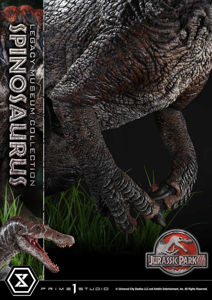 Jurassic Park Legacy Museum Collection Estatua 1/6 Spinosaurus 134 cm