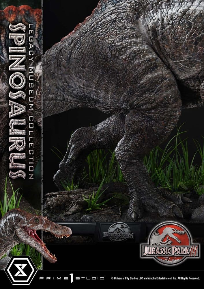 Jurassic Park Legacy Museum Collection Estatua 1/6 Spinosaurus 134 cm