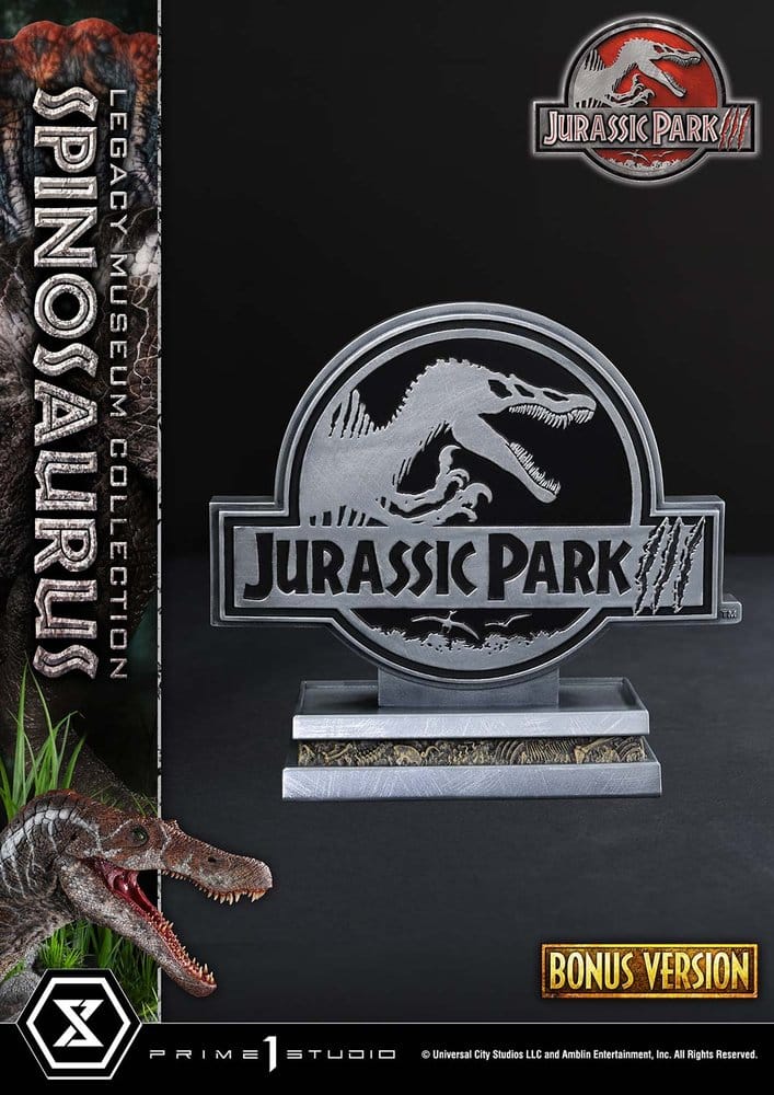Estatua Jurassic Park Legacy Museum Collection 1/6 Spinosaurus Edição Bonus 134 cm