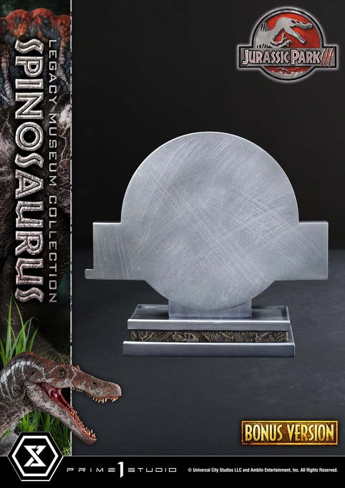 Estatua Jurassic Park Legacy Museum Collection 1/6 Spinosaurus Edição Bonus 134 cm