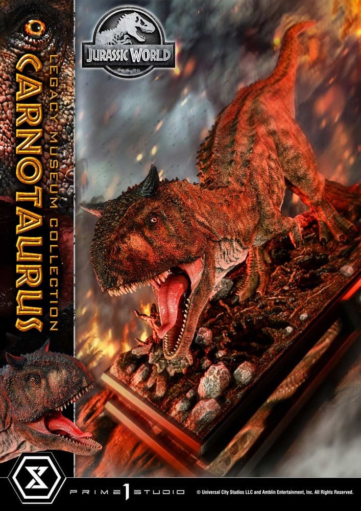 Jurassic World: Fallen Kingdom Legacy Museum Collection Estatua 1/15 Carnotaurus Deluxe 38 cm