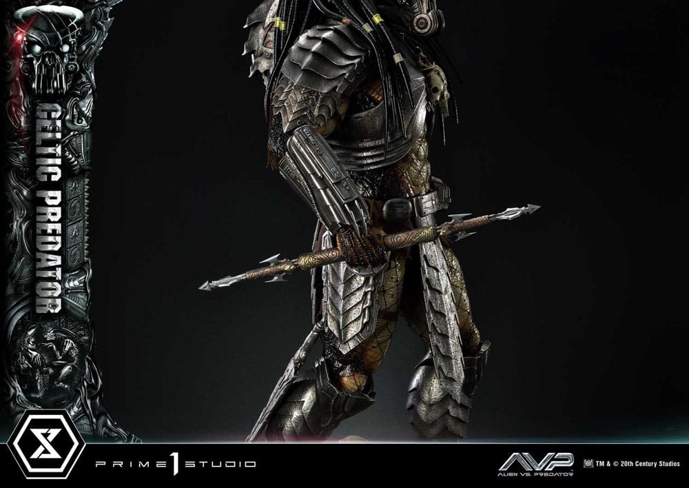 The Alien vs. Predator Estatua Museum Masterline Series 1/3 Celtic Predator 95 cm