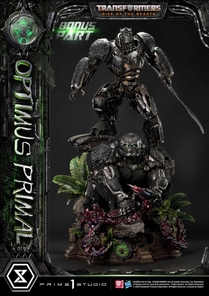 Transformers: Rise of the Beasts Museum Masterline Estatua Optimus Primal Ultimate Bonus Version 72 cm Frikytopia