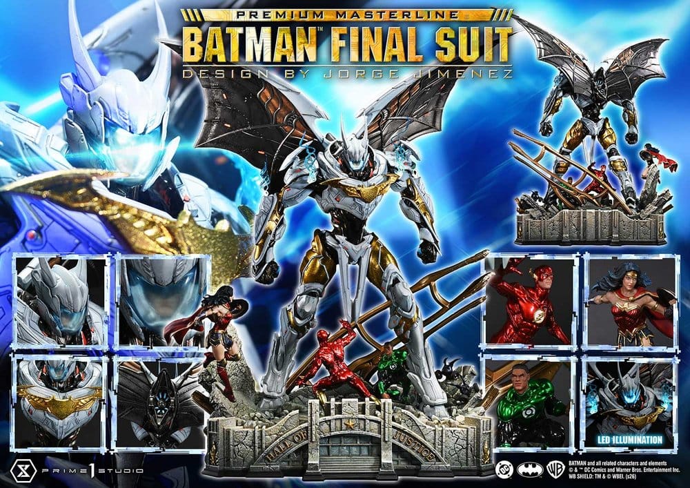 Justice League (Comics) Premium Masterline Estatua Batman Final Suit (Design by Jorge Jimenez) 67 cm