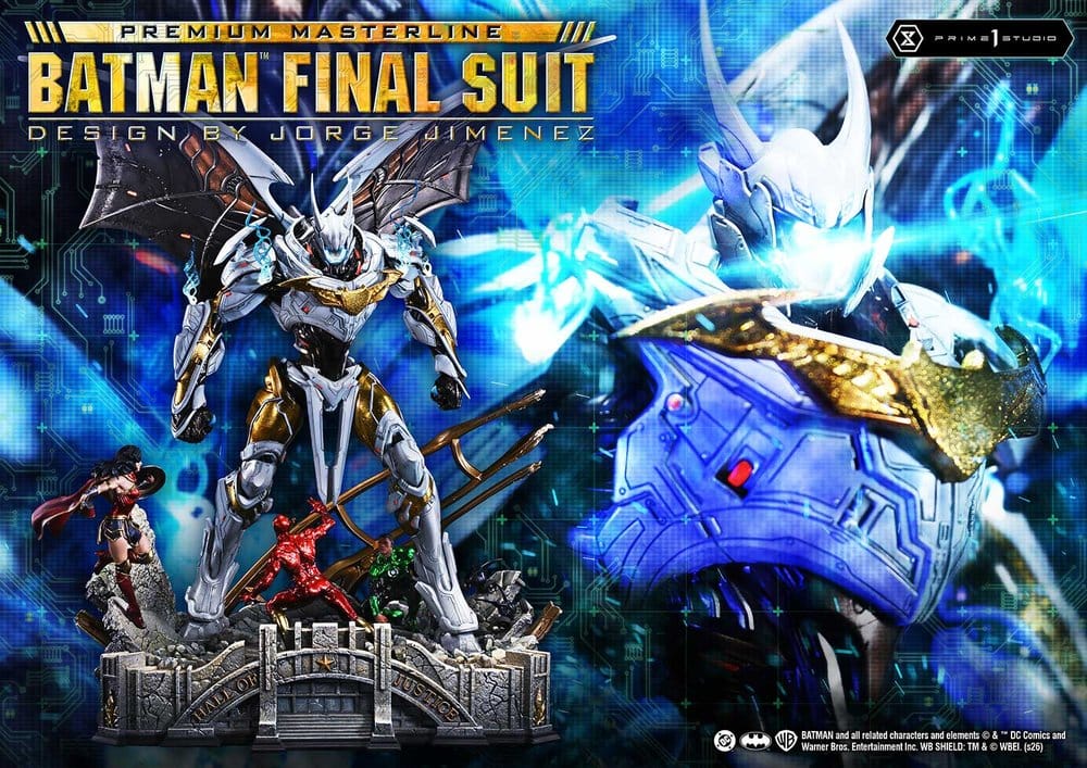 Justice League (Comics) Premium Masterline Estatua Batman Final Suit (Design by Jorge Jimenez) Bonus Version 67 cm