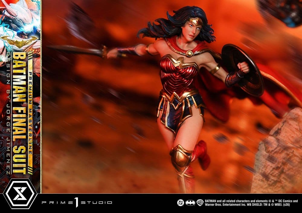 Justice League (Comics) Premium Masterline Estatua Batman Final Suit (Design by Jorge Jimenez) Bonus Version 67 cm