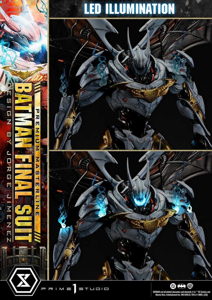 Justice League (Comics) Premium Masterline Estatua Batman Final Suit (Design by Jorge Jimenez) Bonus Version 67 cm