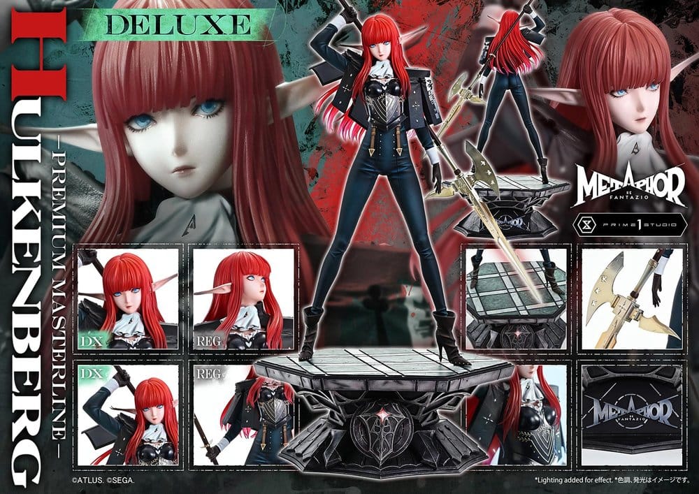 Metaphor: ReFantazio Premium Masterline Series Estatua 1/4 Hulkenberg DX Bonus Version 76 cm