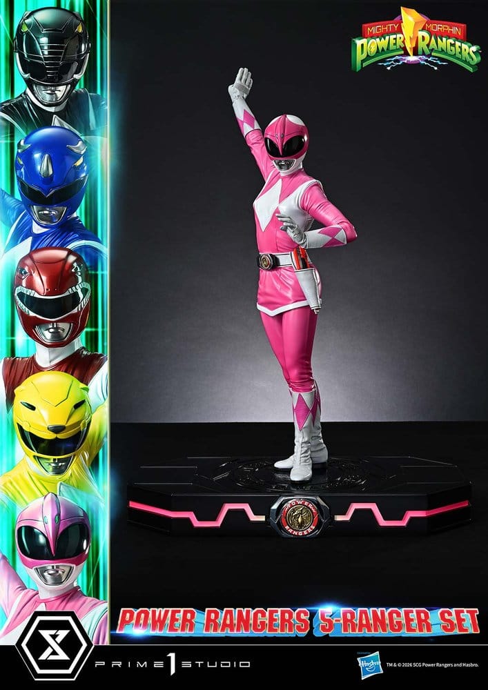 Mighty Morphin Power Rangers Premium Masterline Set de 5 Estatuas 1/4 57 cm