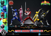 Mighty Morphin Power Rangers Premium Masterline Set de 5 Estatuas 1/4 Deluxe Version 62 cm