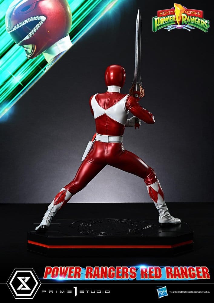 Mighty Morphin Power Rangers Premium Masterline Estatua 1/4 Red Ranger 62 cm