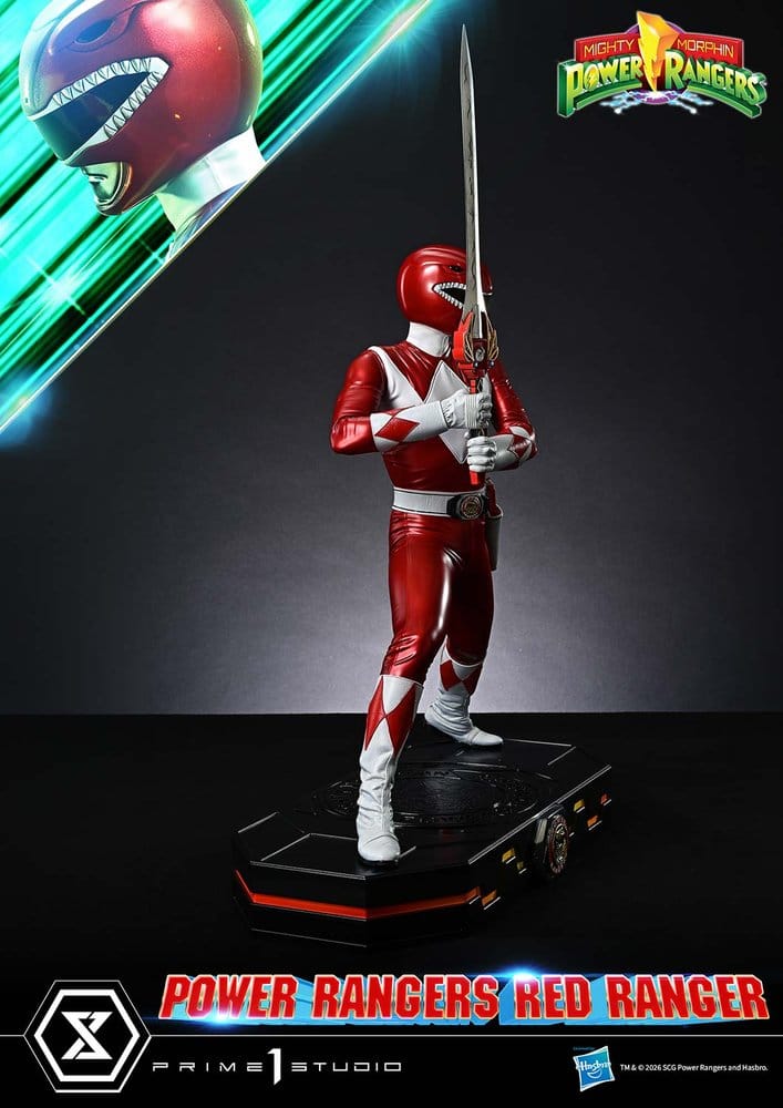 Mighty Morphin Power Rangers Premium Masterline Estatua 1/4 Red Ranger 62 cm