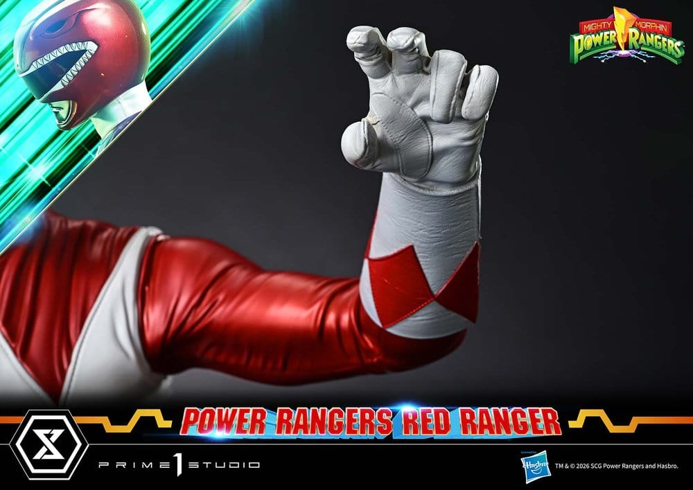 Mighty Morphin Power Rangers Premium Masterline Estatua 1/4 Red Ranger 62 cm
