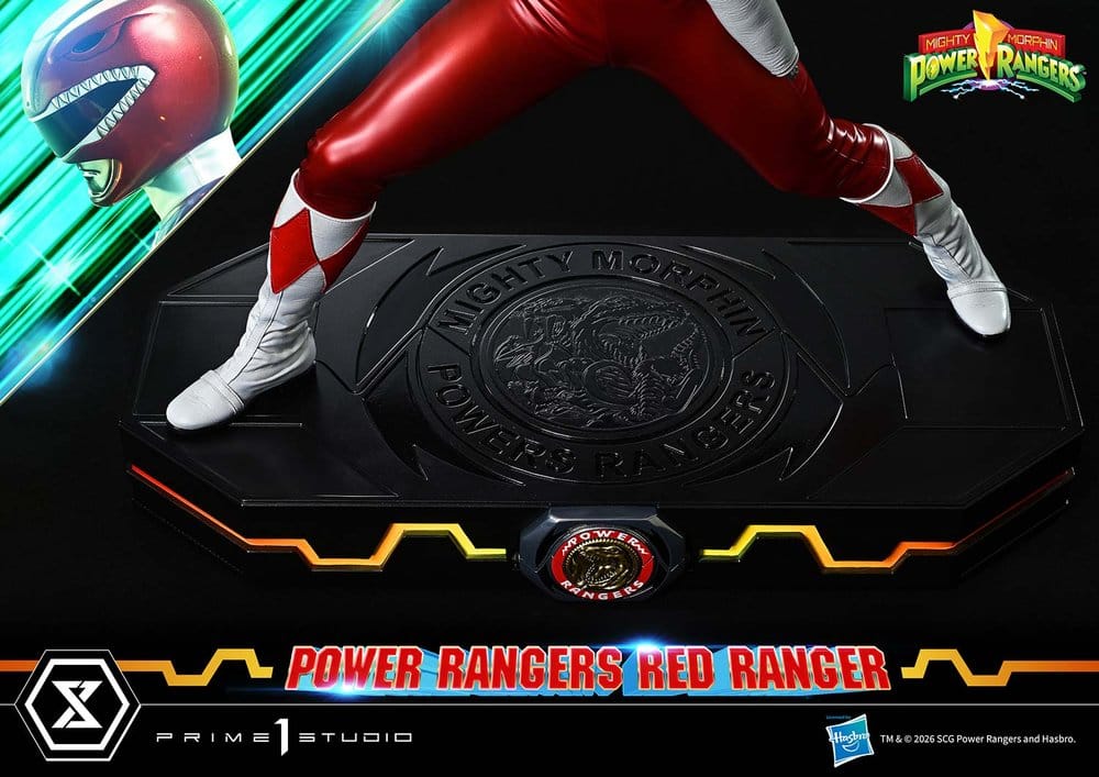 Mighty Morphin Power Rangers Premium Masterline Estatua 1/4 Red Ranger 62 cm