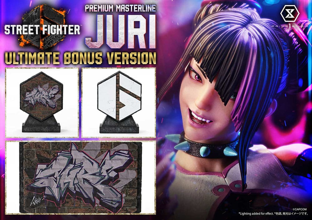 Street Fighter 6 Estatua Premium Masterline Series 1/4 Juri Ultimate Bonus Version 58 cm