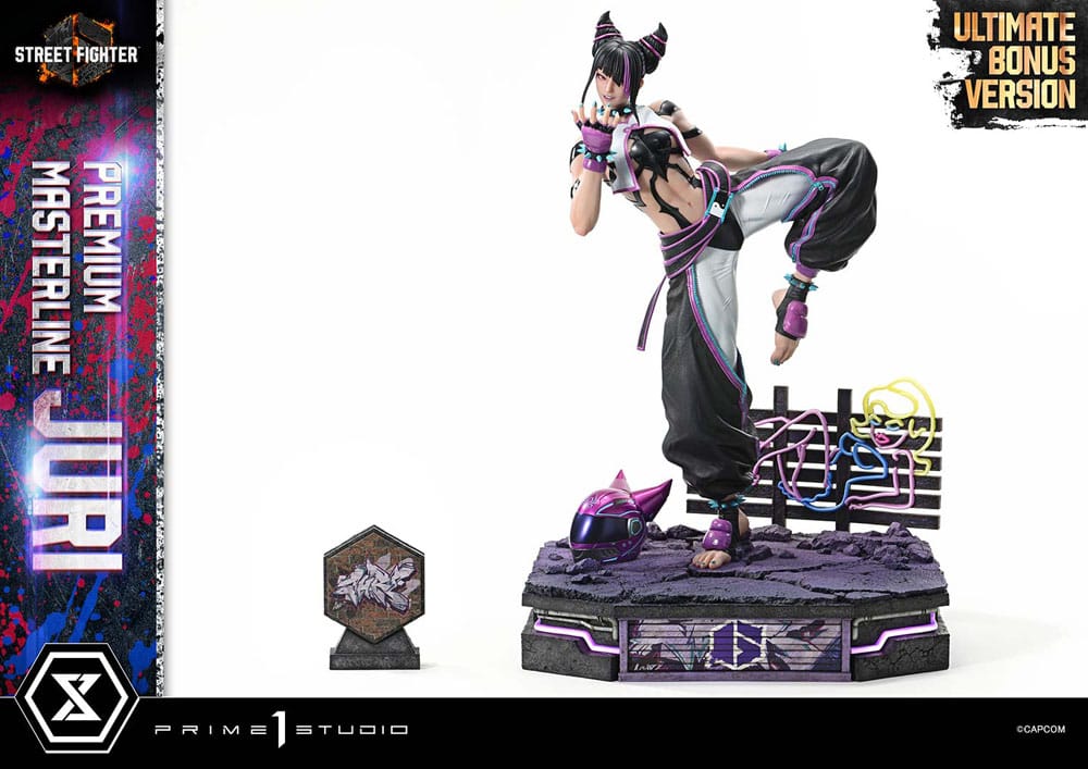 Street Fighter 6 Estatua Premium Masterline Series 1/4 Juri Ultimate Bonus Version 58 cm