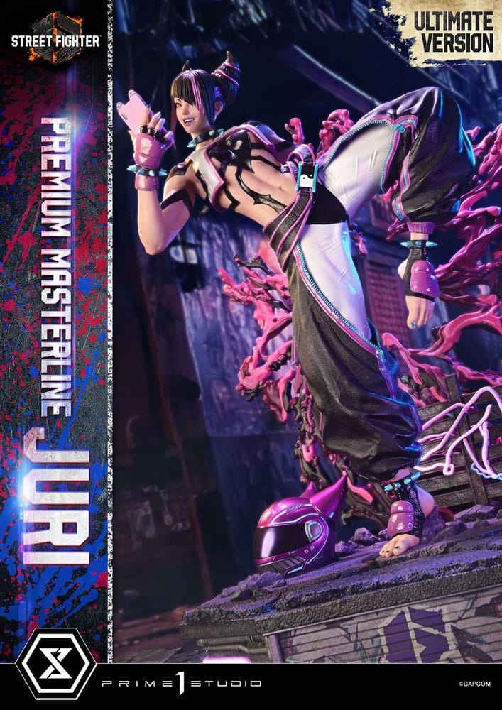 Street Fighter 6 Estatua Premium Masterline Series 1/4 Juri Ultimate Bonus Version 58 cm