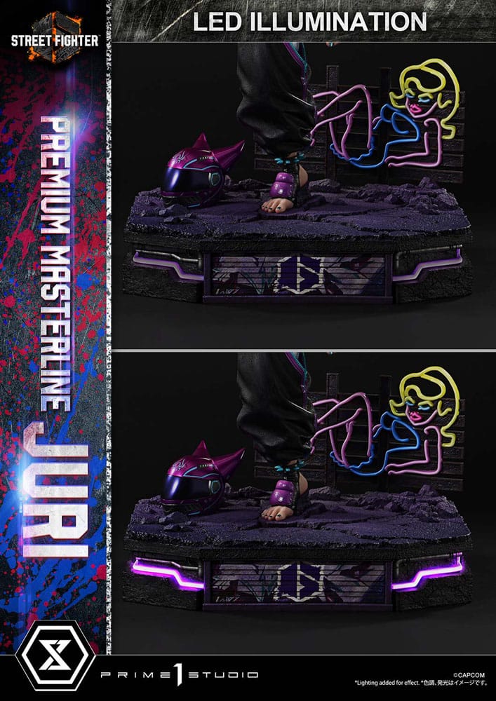 Street Fighter 6 Estatua Premium Masterline Series 1/4 Juri Ultimate Bonus Version 58 cm