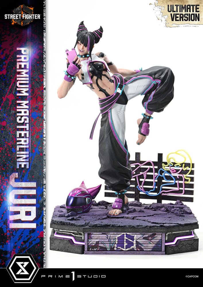 Street Fighter 6 Estatua Premium Masterline Series 1/4 Juri Ultimate Bonus Version 58 cm