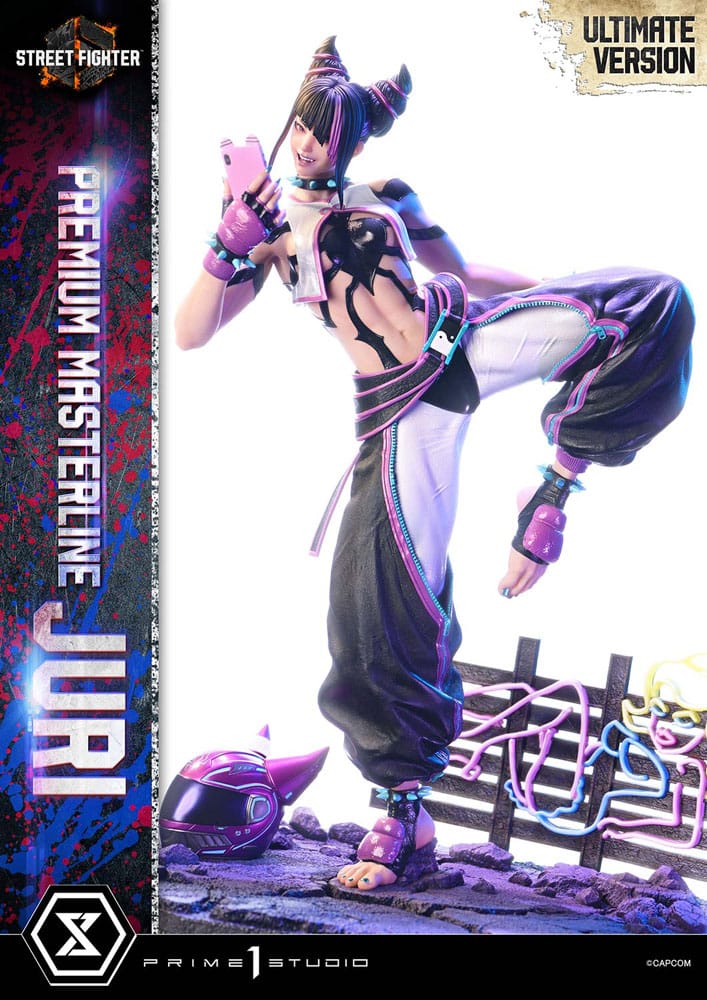 Street Fighter 6 Estatua Premium Masterline Series 1/4 Juri Ultimate Bonus Version 58 cm