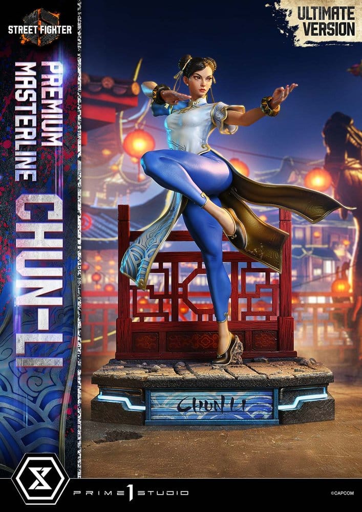 Street Fighter 6 Premium Masterline Estatua 1/4 Chun-Li Ultimate Version 69 cm
