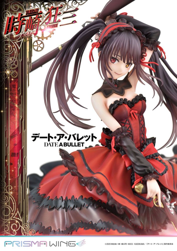 Date A Live Fragment: Date A Bullet Estátua PVC 1/7 Prisma Wing Kurumi Tokisaki 27 cm