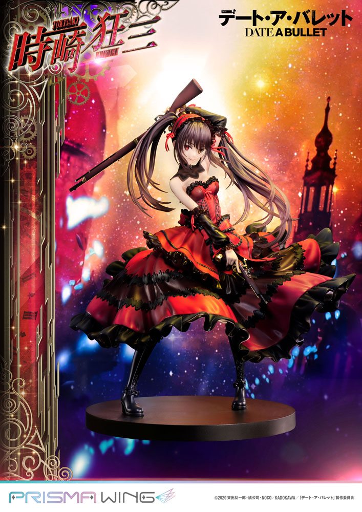 Date A Live Fragment: Date A Bullet Estátua PVC 1/7 Prisma Wing Kurumi Tokisaki 27 cm