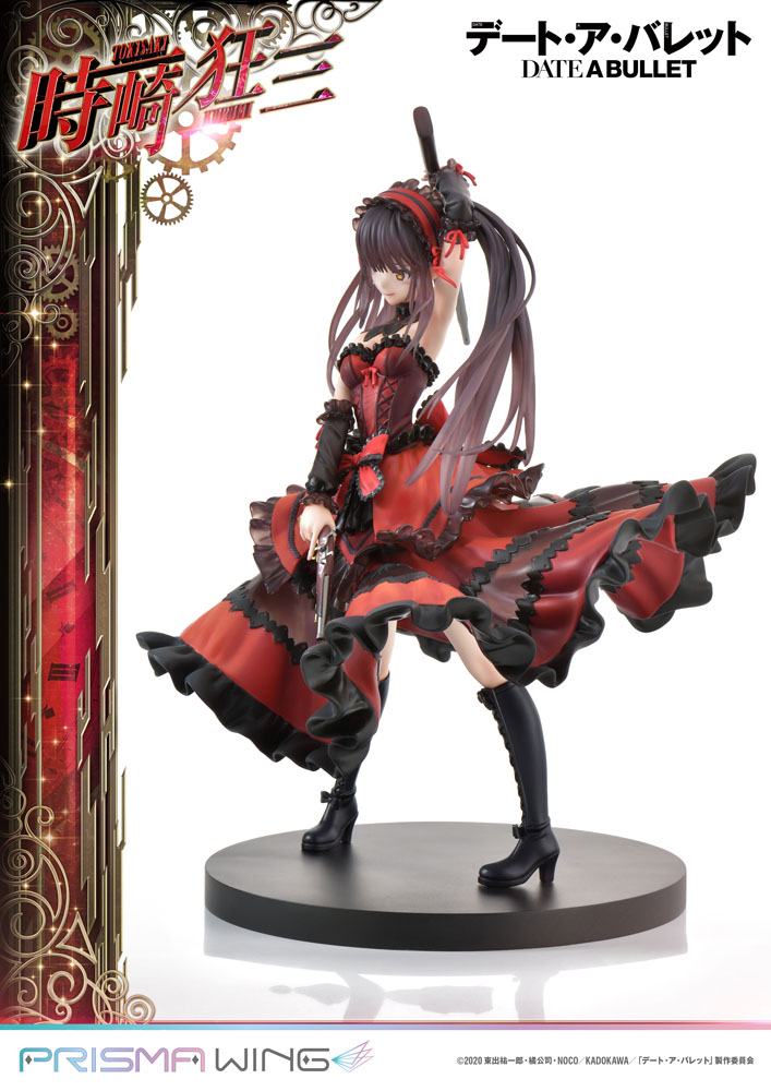 Date A Live Fragment: Date A Bullet Estátua PVC 1/7 Prisma Wing Kurumi Tokisaki 27 cm