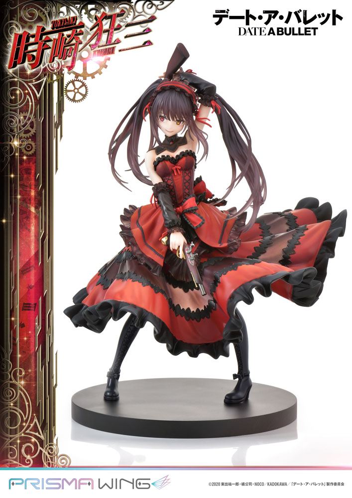 Date A Live Fragment: Date A Bullet Estátua PVC 1/7 Prisma Wing Kurumi Tokisaki 27 cm