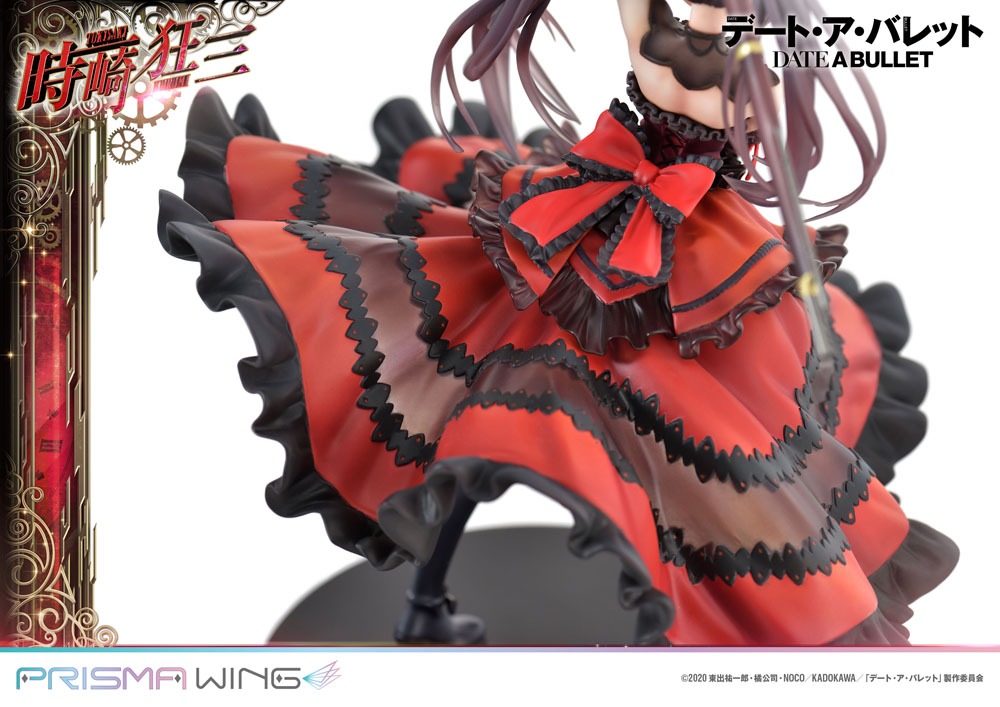 Date A Live Fragment: Date A Bullet Estátua PVC 1/7 Prisma Wing Kurumi Tokisaki 27 cm
