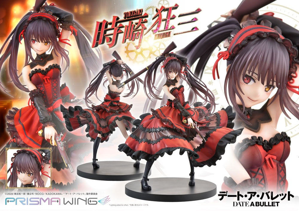 Date A Live Fragment: Date A Bullet Estátua PVC 1/7 Prisma Wing Kurumi Tokisaki 27 cm