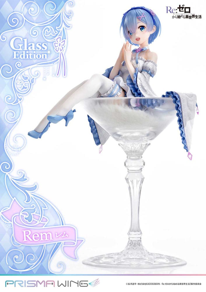 Re:Zero - Starting Life in Another World Estátua PVC 1/7 Prisma Wing Rem Glass Edition 23 cm