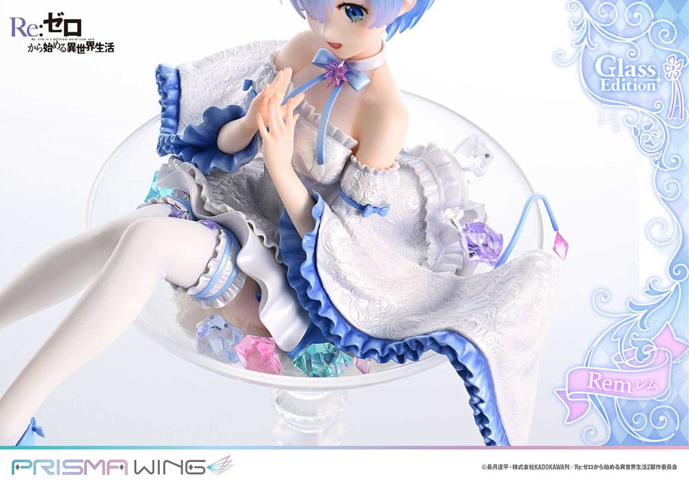 Re:Zero - Starting Life in Another World Estátua PVC 1/7 Prisma Wing Rem Glass Edition 23 cm